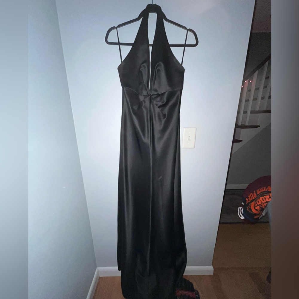 Laundry By Shelli Segal Black Backless Dress